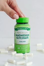 Magnesio Glicinato Natures Truth - Magnesium Glycinate 200 mg (60 cápsulas)