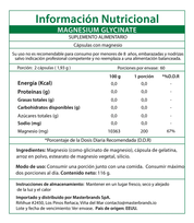 Magnesio Glicinato Natures Truth - Magnesium Glycinate 200 mg (60 cápsulas)