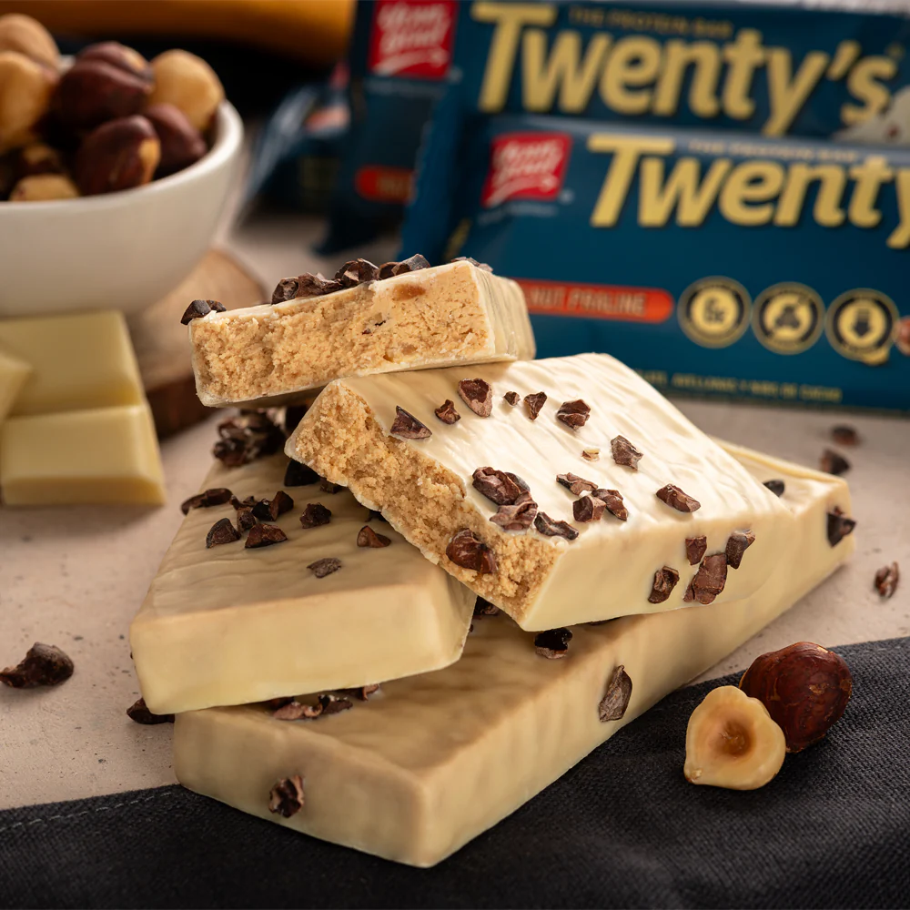 Barra de proteina Yourgoal - Twenty Hazelnut Praline (12 unidades)