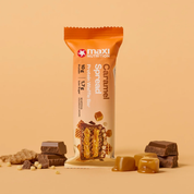 Barra de proteina Maxi Nutrition – Waffle Caramel Spread (12 unidades)