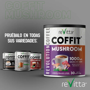 Cafe Revitta - Mushroom Coffit 300 gr (30 servicios)