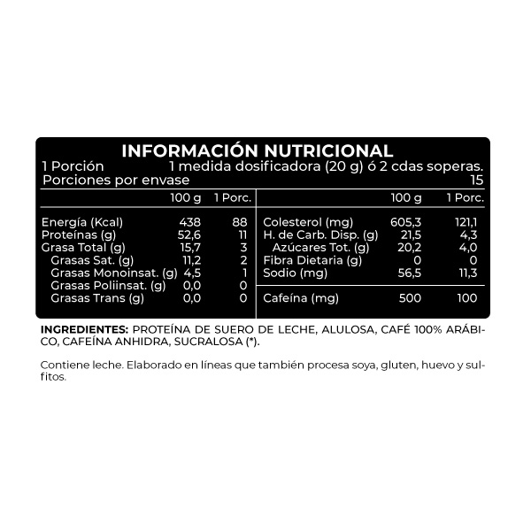 Cafe Revitta - Protein Coffit 300 gr (15 servicios)