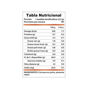 Cúrcuma Activada Revitta - Curcuma + Pimienta Negra 200 gr (80 servicios)