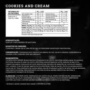 Barra de proteina Darkness - Cookies & Cream con nibs de cacao (8 unidades)