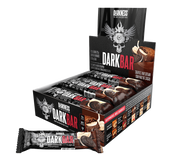 Barra de proteina Darkness - Cookies & Cream con nibs de cacao (8 unidades)
