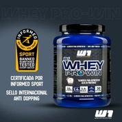 Proteina en polvo Whey Winkler Nutrition ProWin - Pie de limón 2kg (60 servicios)