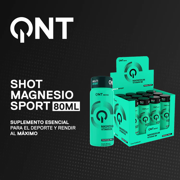 Shot de Magnesio + Vitamina B6 QNT - 12 unidades (24 servicios)