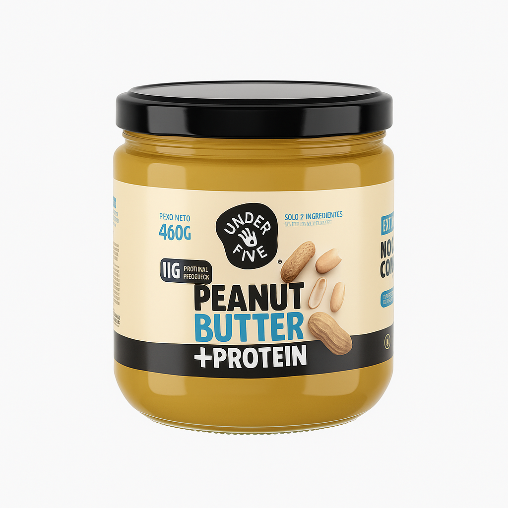 Mantequilla de mani Underfive - Peanut Butter Protein 460gr