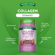 Gomitas de Colageno Natures Truth - Tipo I & III Beauty Collagen (60 unidades)