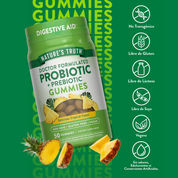 Gomitas de Probioticos Natures Truth - Probiotic + Prebiotic Gummies (50 unidades)