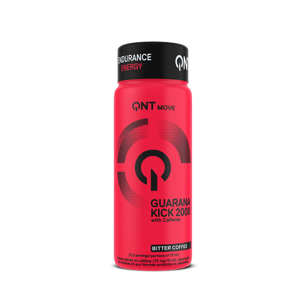 Shot de Guaraná + Cafeína QNT - 12 unidades 80ml c/u (60 servicios)