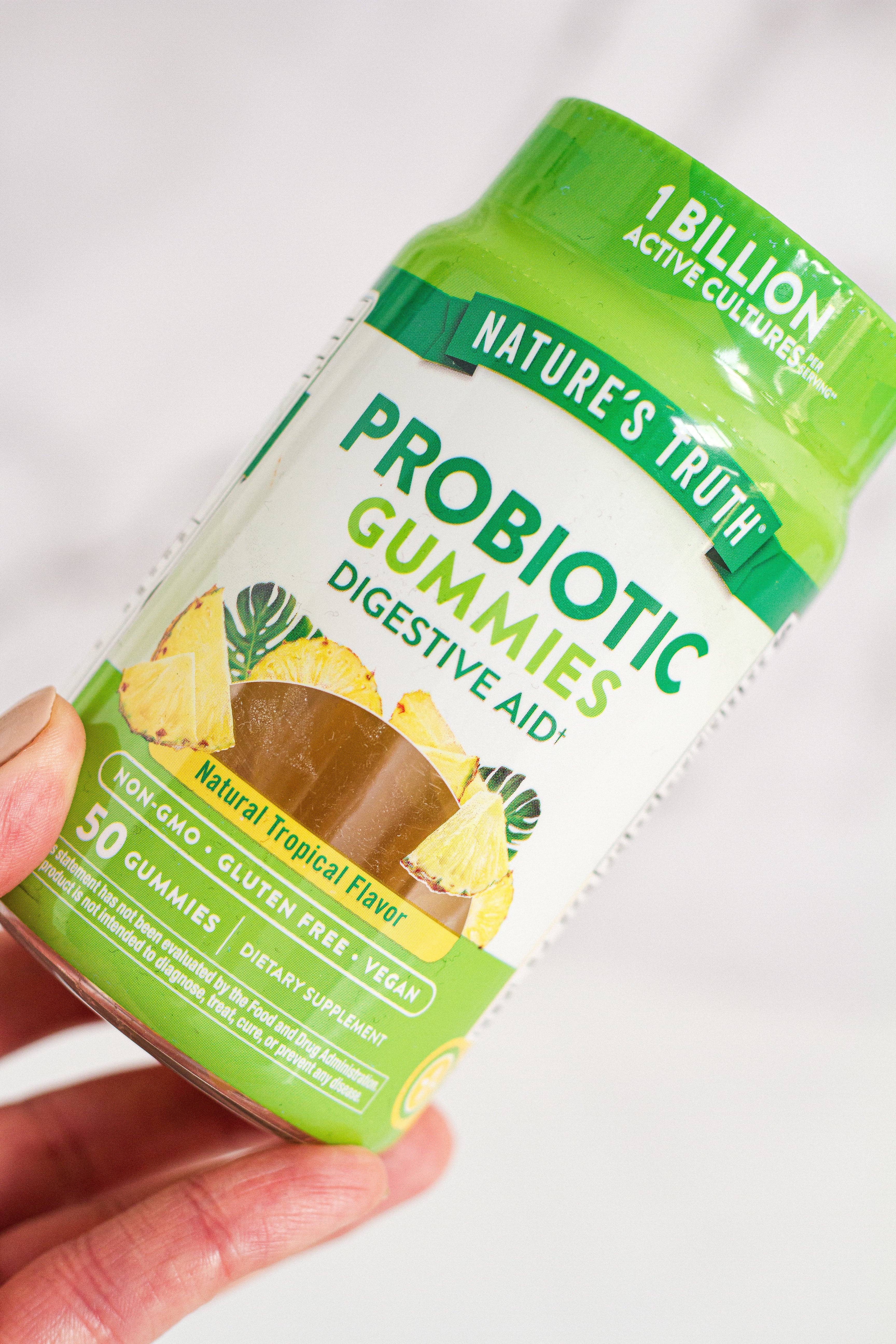 Gomitas de Probioticos Natures Truth - Probiotic + Prebiotic Gummies (50 unidades)