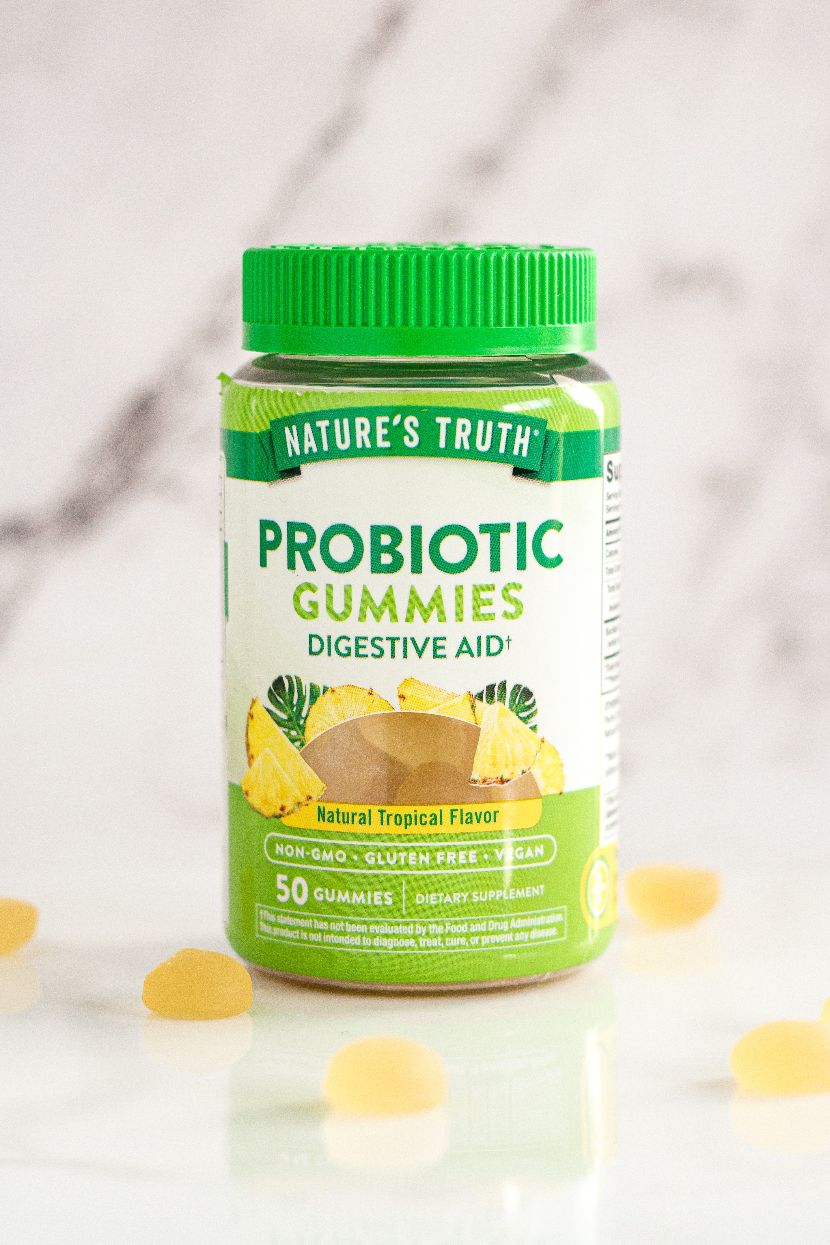 Gomitas de Probioticos Natures Truth - Probiotic + Prebiotic Gummies (50 unidades)