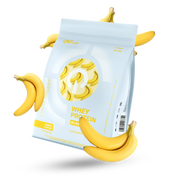 Proteina en polvo QNT - Whey Protein Platano 500 gr