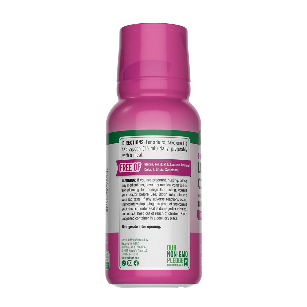 Colageno Natures Truth - Colágeno Líquido + Biotina + Vitamina C 237ml