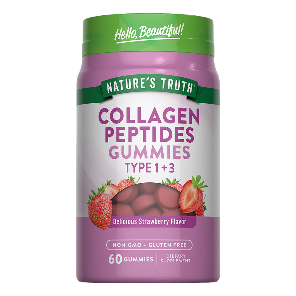 Gomitas de Colageno Natures Truth - Tipo I & III Beauty Collagen (60 unidades)