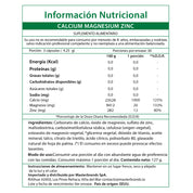 Calcio Magnesio Zinc Natures Truth - (90 cápsulas)