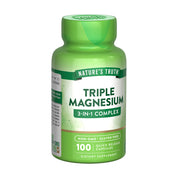 Magnesio Triple Natures Truth - Triple Complex 400 mg (100 cápsulas)