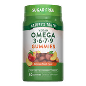 Gomitas de Omega 3-6-7-9 Natures Truth - Vegan Gummies (50 unidades)