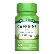 Cafeina Natures Truth - Caffeine con Extracto de Té Verde (120 tabletas)