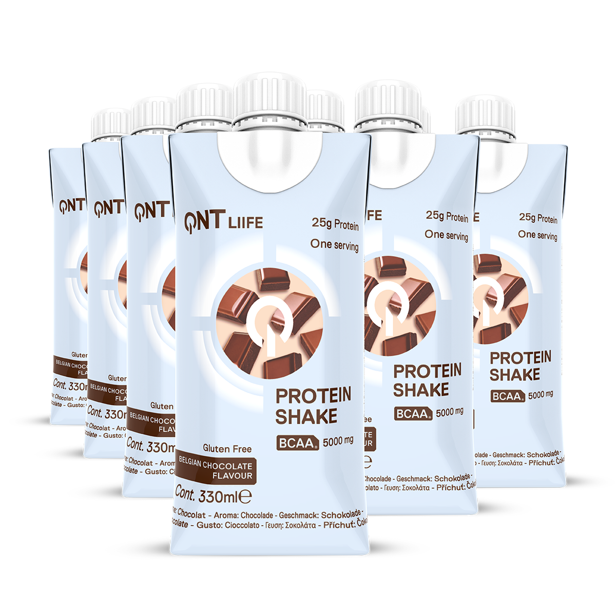 Batido de proteina QNT - Chocolate 330 ml