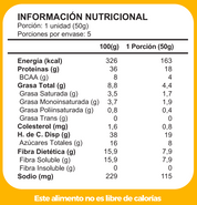 Barra de proteina Just Protein - Chocolate Crunch (12 unidades)