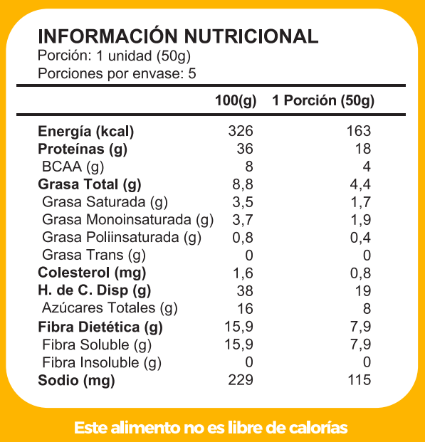 Barra de proteina Just Protein - Chocolate Crunch (12 unidades)