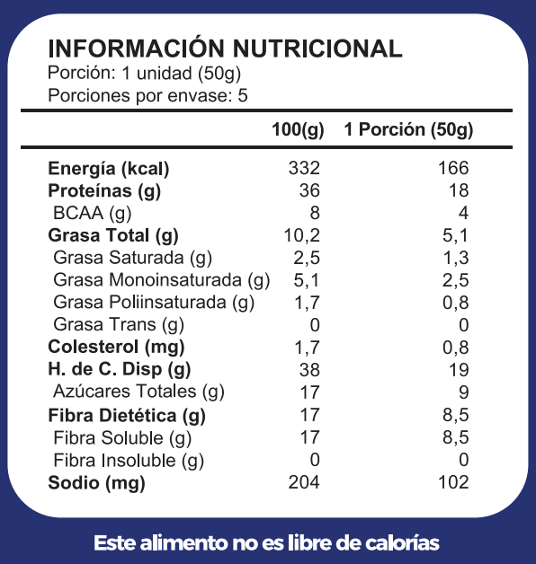 Barra de proteina Just Protein - Brownie Maní (12 unidades)