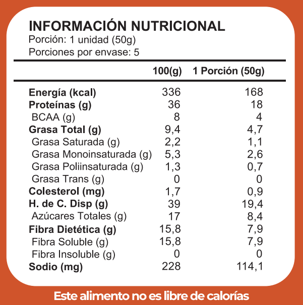 Barra de proteina Just Protein - Chocolate Avellana (12 unidades)