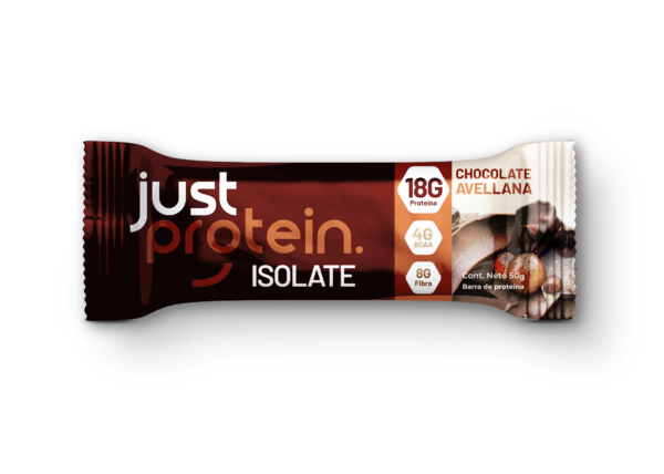 Barra de proteina Just Protein - Chocolate Avellana (12 unidades)