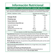 Cranberry Concentrado Natures Truth - Cranberrys con Vitamina C (90 cápsulas)