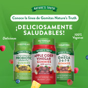 Gomitas de Vinagre de manzana Natures Truth - Apple Cider Vinegar (75 unidades)