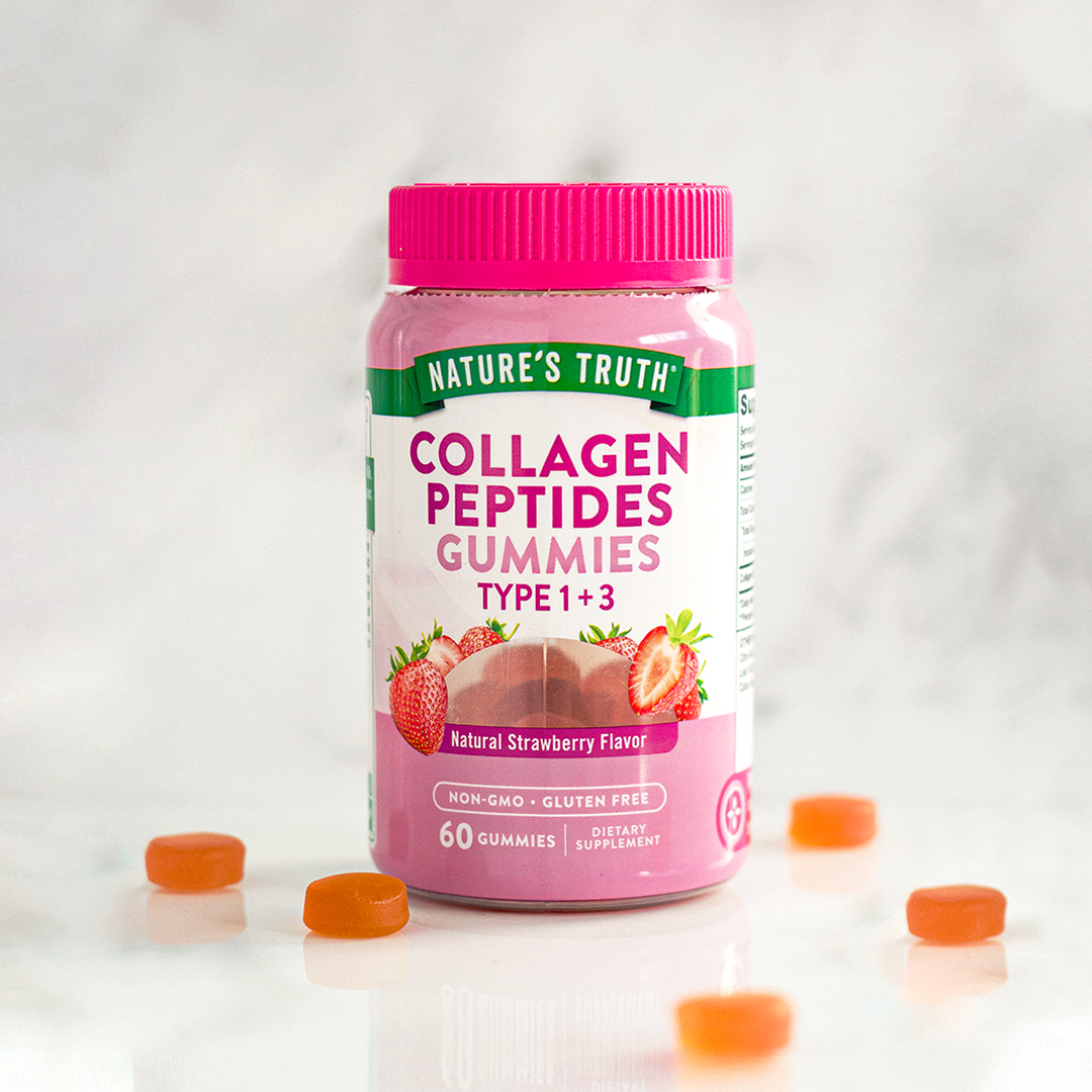 Gomitas de Colageno Natures Truth - Tipo I & III Beauty Collagen (60 unidades)