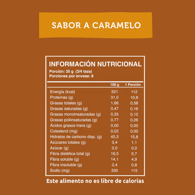 Cereal de proteina Wild Protein - Caramelo 280 gr